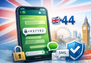 İngiltere (+44) Sanal Numara ile WhatsApp Hesabı Açma Rehberi
