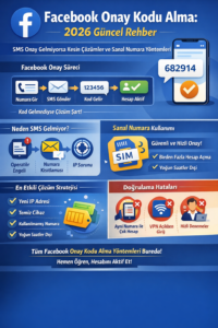 Facebook Onay Kodu Alma – SMS Doğrulama Rehberi